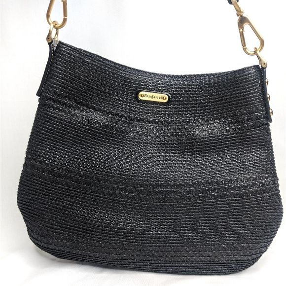 Eric Javits Handbags - Eric Javits Black Squishee Clip Tote